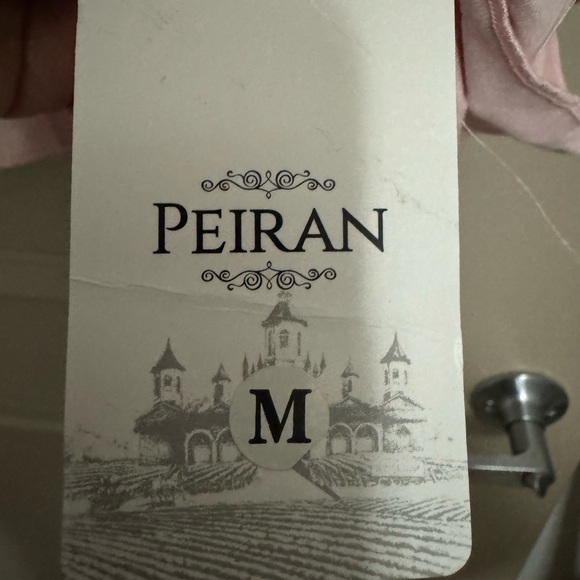 Pink Ruffled Long Sleeve Fit and Flare Dress - Picture 5 of 5